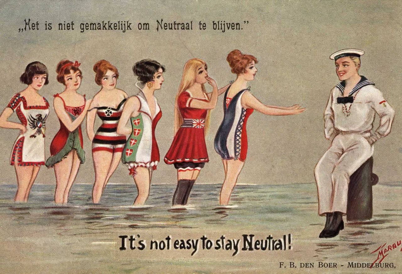 It's not easy to stay neutral! About Dutch neutrality during WW1